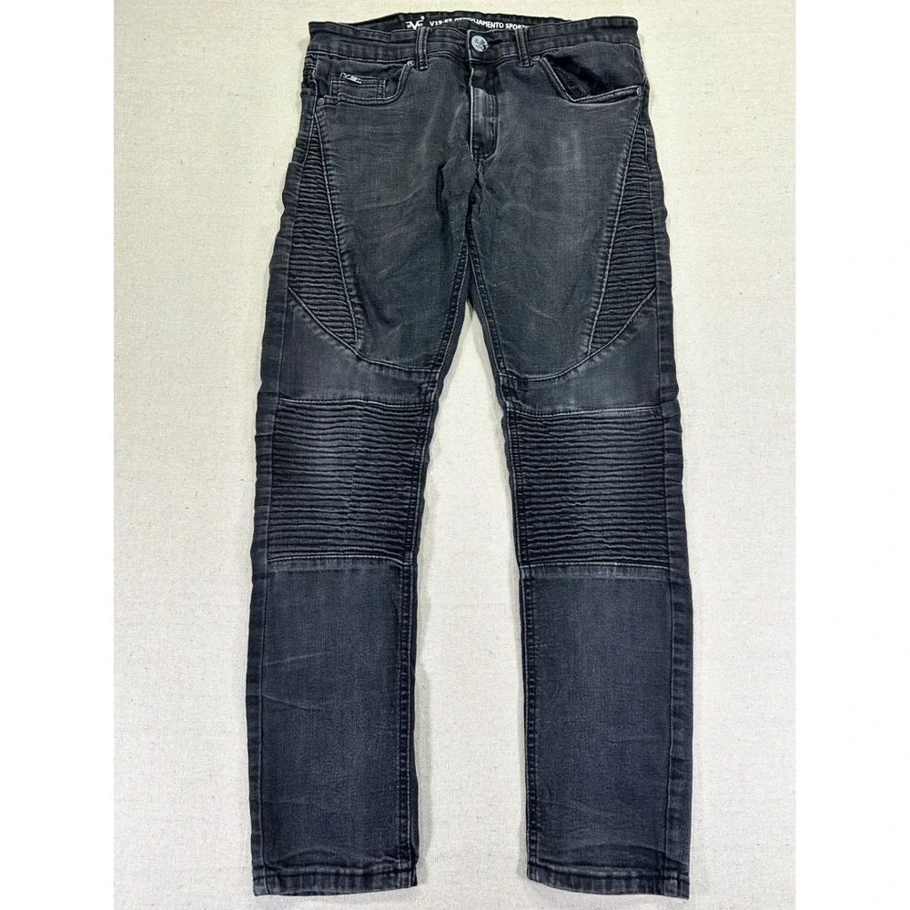 Abbigliamento‎ Sportivo Milano Men's 30 Black Jeans V19-69 Italia Pants